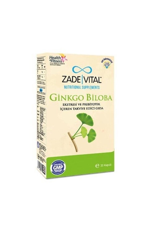 Zade Vital - Zadevital Ginkgo Biloba 30 Kapsul