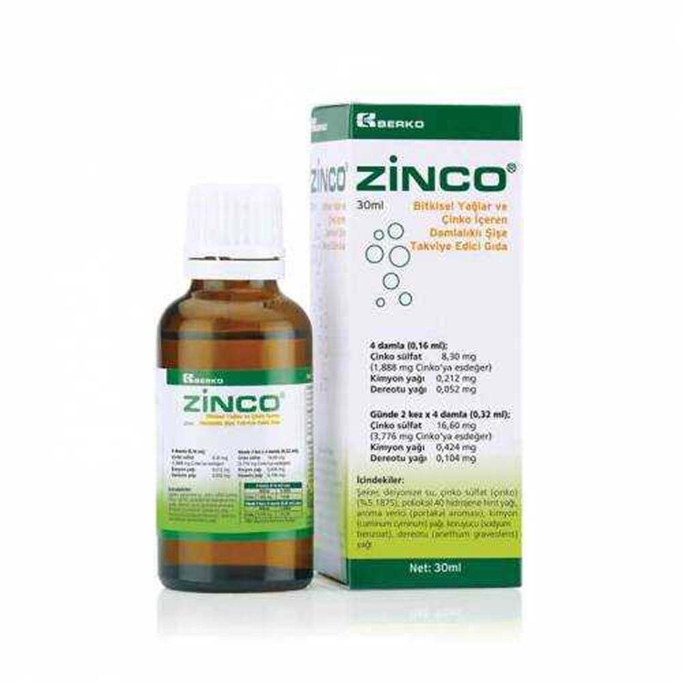 Berko - Zinco Damla 30 ml